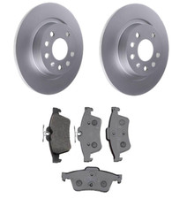 FOR VAUXHALL VECTRA C REAR BRAKE DISCS & PADS SET PETROL DIESEL 1.9 CDTI 150 SRI