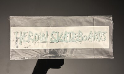 Heroin Skateboards Sticker (Heroin Skateboards) Skateboarding Decal