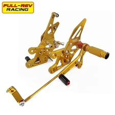 FULL-REV For YAMAHA FZ-1 2006-2015 / FZ-8 Adjustable Rearset Foot Pegs Footrests