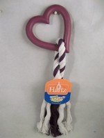 Hartz Tug Of Fun Dog Toy 2 In 1 Rope With Purple Heart Ring For Dogs 20 Lbs+ 13 Hartz Tug Of Fun Dog Toy 2 In 1 Rope With Purple Heart Ring For Dogs 20 Lbs+ 13
