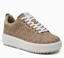 NEW /MICHAEL KORS Romey  Logo Platform Sneake...