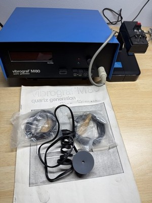 Vibrograf M80 Quartz Generation Watch Timing Machine Vibrograph Swiss Working