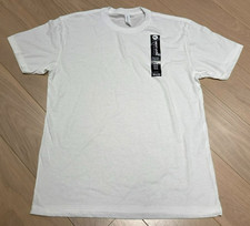 Next Level Apparel Adult Triblend Super Soft Plain Crew Tee - WHITE - MEDIUM