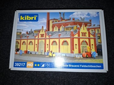 Kibri H0 39217 Lagerhalle Brauerei Feldschlössch. Bausatz Neu Originalversiegelt