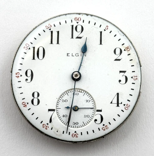 Elgin Antique Mechanical Pocket Watch 7J 0S MOVEMENT ONLY 17063664 NON-WORKING