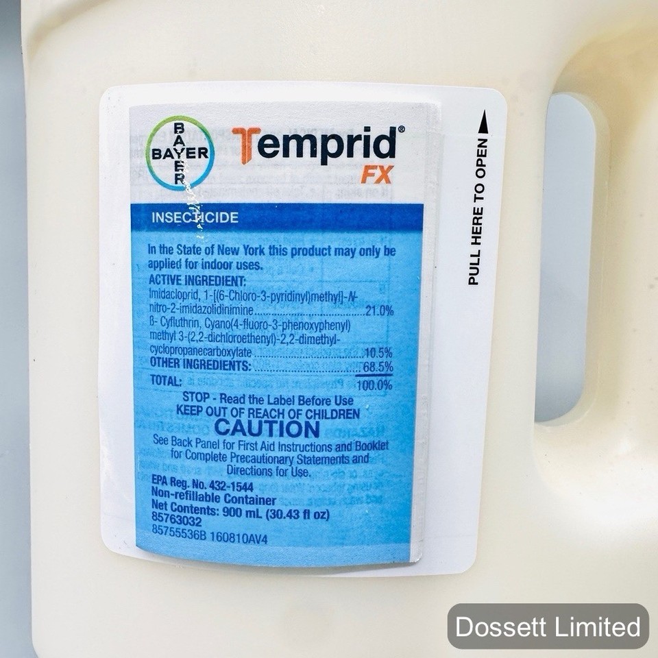 Bayer Temprid FX Insecticide - 900ml, 30.43 fl.oz. Indoor/outdoor, Over ...
