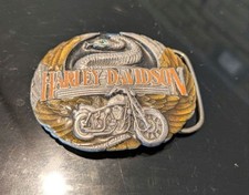 Vintage HarleyDavidson Belt Buckle 1991