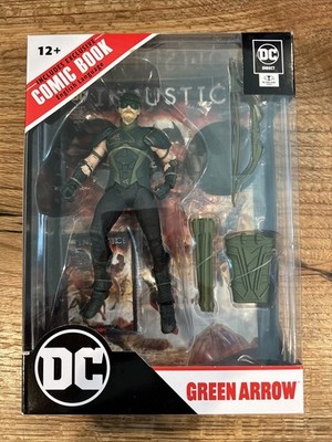 NEW! McFarlane DC Direct Page Punchers 7in GREEN ARROW Figure Injustice 2    B9