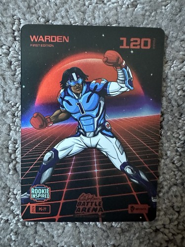 Bo Jackson Battle Arena Warden Cam Ward Brawl Power Glove SP Rookie