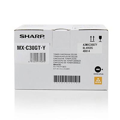 Sharp MXC30GTY Toner Cartridge 1 Pc(S)  Original Yellow ~E~
