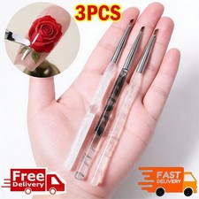 3 PCS Nail Art Design Dotting Painting Drawing Polish Brush Pen Tools Acrylic