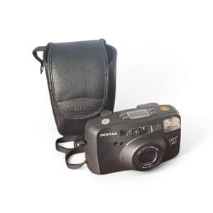 Pentax Espio 140 35mm Film Camera – With Case – Film Included