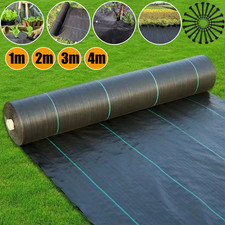 Weed Control Fabric Membrane Ground Cover Garden Mat Landscape Heavy Duty 2x10m