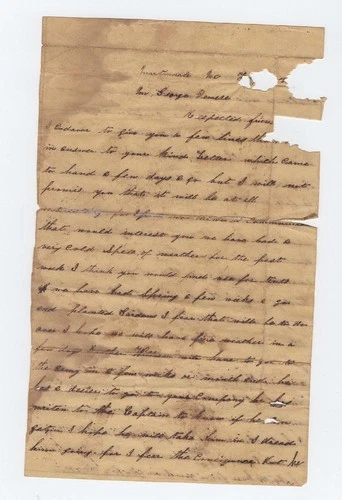 CONFEDERATE CIVIL WAR LETTER to 56th NC Vols - Worried Soldiers will Starve !