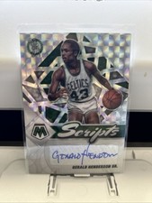 2021-22 Panini Mosaic #SC-GHD Gerald Henderson Sr. Scripts