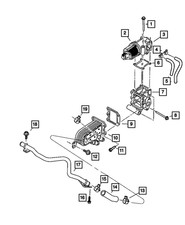 Genuine Mopar Egr Cooler Gasket 5142617AA