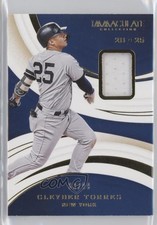 2020 Panini Immaculate 68/99 Gleyber Torres #89 o7m
