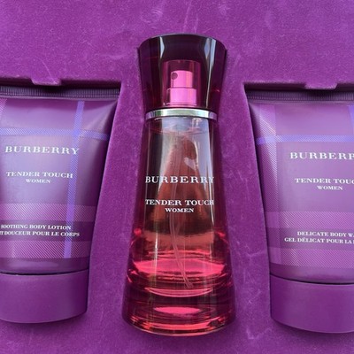Burberry Tender Touch Women Eau de Parfum Spray Body Lotion Body Wash  NEW