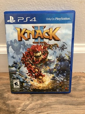Knack II Sony PlayStation 4 PS4 2017 Exclusive Action Adventure Game Complete