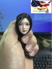 Z6toys 16 Female Head Sculpt Brown Movable Eyes For 12 Figure Zc016 D Usa