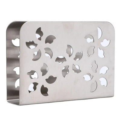 Edelstahl Serviettenhalter Stehend Silver Serviettenspender Für Esszimmer 6R6H - Bild 1 von 4
