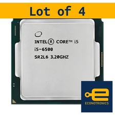Lot of 4 Intel Core i5-6500 3.2GHz Quad-Core CPU LGA 1151 Skylake Tested