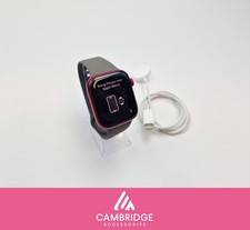 Apple Watch 7 A2474 45mm GPS Red Aluminium Clay Sport Band M/L Grade C