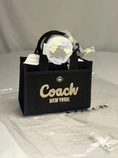 Coach Canvas Mini Tote 20, Brand New With Tags And In Plastic