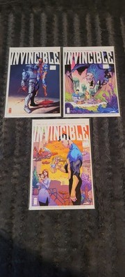 Invincible Comics Image Run #121, 122, 123