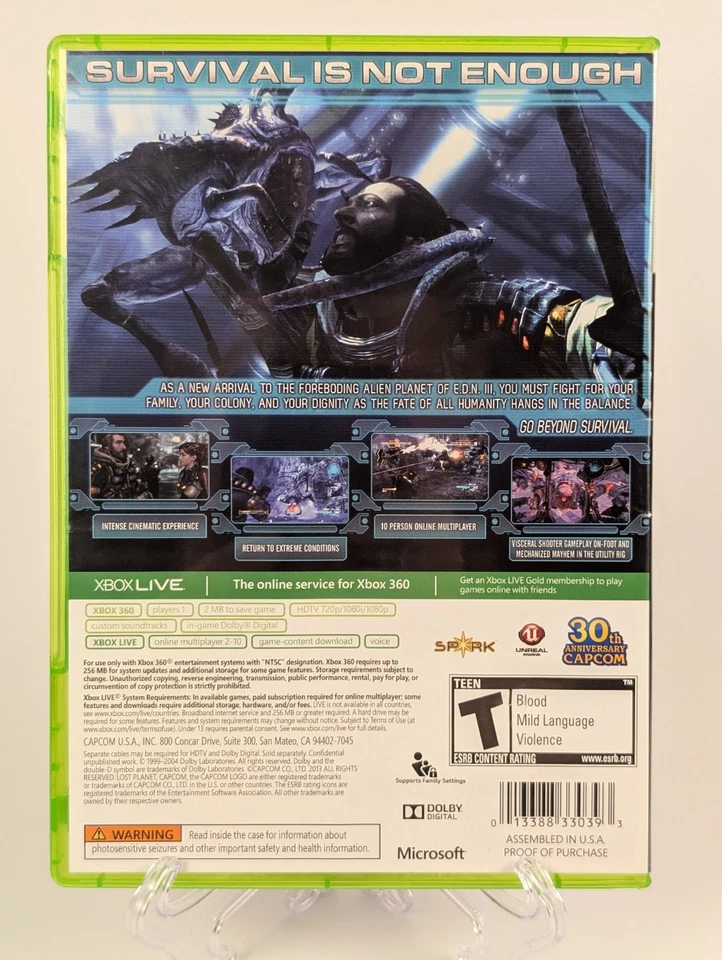 Lost Planet 3 (Microsoft Xbox 360, 2013.) ➡️CIB - Tested - Near Mint 📀! - Image 2 of 4