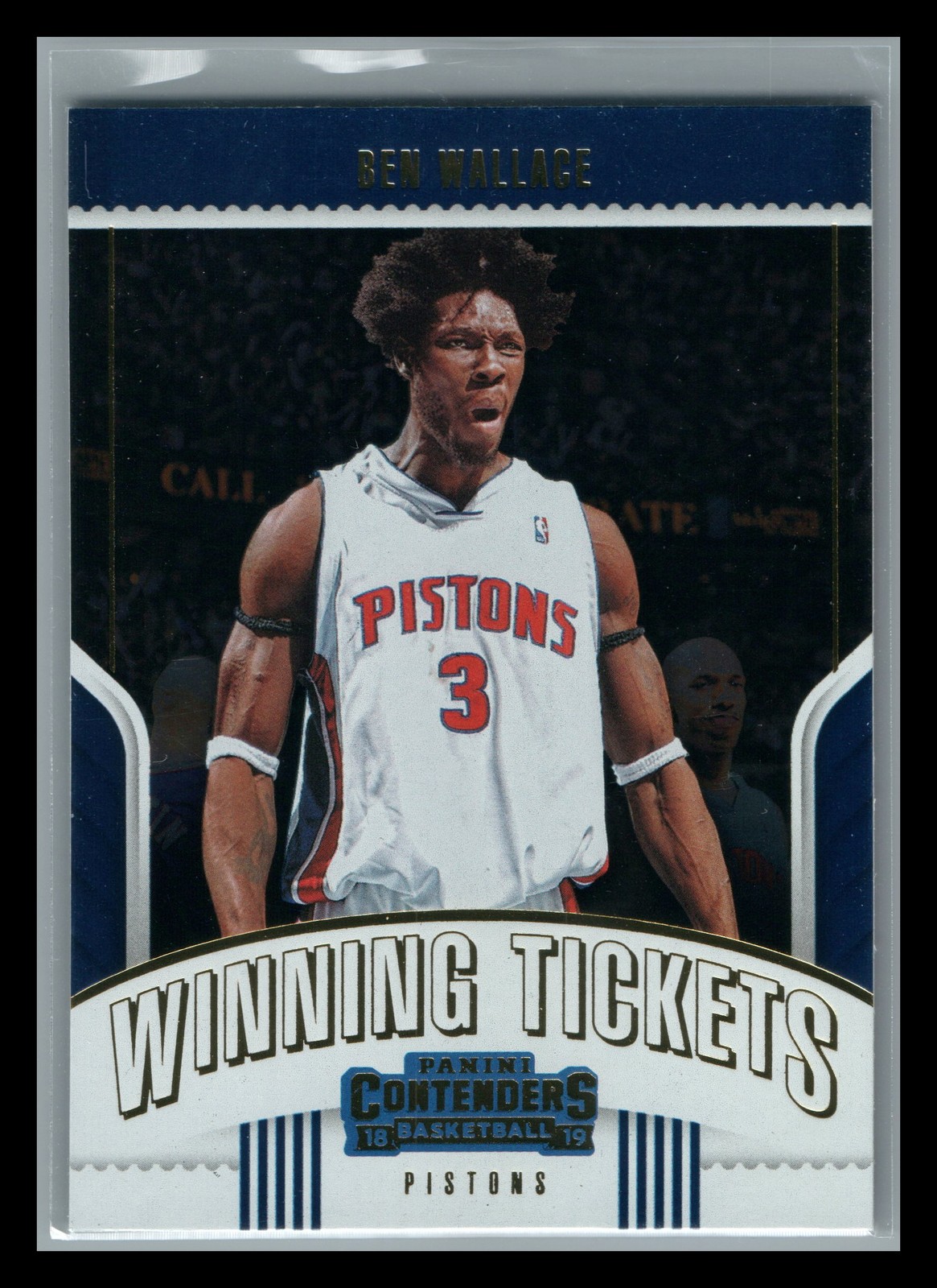 2018 Panini Contenders #3 Ben Wallace Winning Tickets