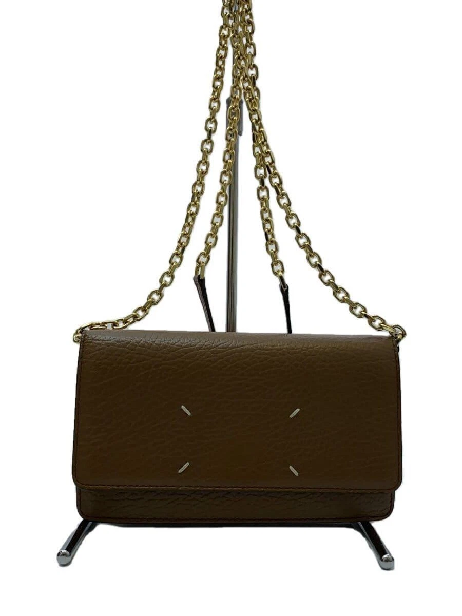 Borsa a tracolla Maison Margiela pelle bovina marrone S56UI0147 usata