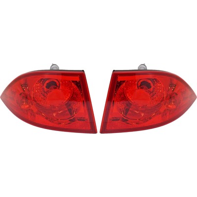 Set of 2 Tail Lights Taillights Taillamps Brakelights  Driver & Passenger Pair