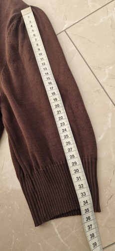 MADELEINE 36 38 S M SHIRT JÄCKCHEN BROWN SCHOKO 100% SEIDE TOPZUSTAND - Bild 6 von 12
