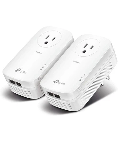 TP-LINK TLPA9020P KIT AV2000 2-Port Gigabit Powerline Starter Kit NEW Sealed