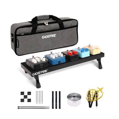 ghost fire pedalboard aluminium 50x18cm mit tasche spl-02