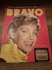 Bravo Nr.5 1961 Yves Montand, Fabian, Ruth Leuwerik, Gina Lollobrigida -Rarität