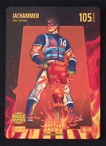 2026 Bo Jackson Battle Arena Grillin' Battlefoil Jachammer Fire GRILL-108 Card