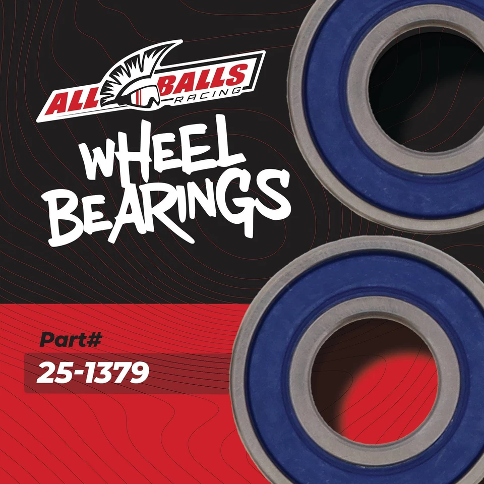 All Balls 25-1379 Front Wheel Bearing Kit Rear For Victory Touring Cruiser 02-06 Foto 2 de 4