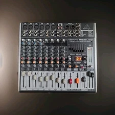 BEHRINGER XENYX X1222USB USB 12 CHANNEL MIXER 24 BIT DUAL ENGINE DSP Powers On