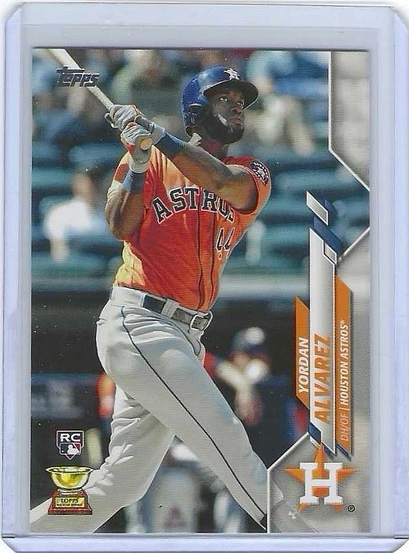 Yordan Alvarez 2020 Topps #276 Orange Jersey (RC)