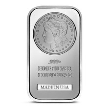 1 oz SilverTowne Morgan Silver Bar (New) 100.60 per troy oz
