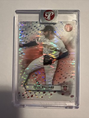 2023 Topps Pristine Devin Williams ENCASED Pink /15 #297 Yankees