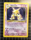 Pokemon Base Set 2 Alakazam 1/130 Holo Rare MP+ (No Creases)