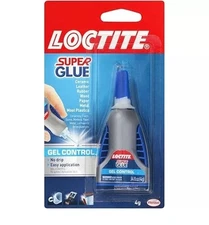 Loctite Super Glue Gel Control, Clear, 0.14 fl oz Bottle,Superglue for Plastic,