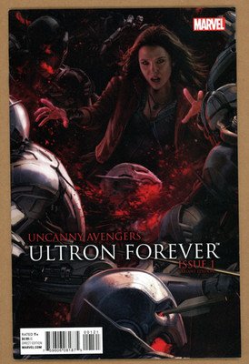 Uncanny Avengers Ultron Forever #1 Comic Marvel VARIANT Movie Elizabeth Olsen