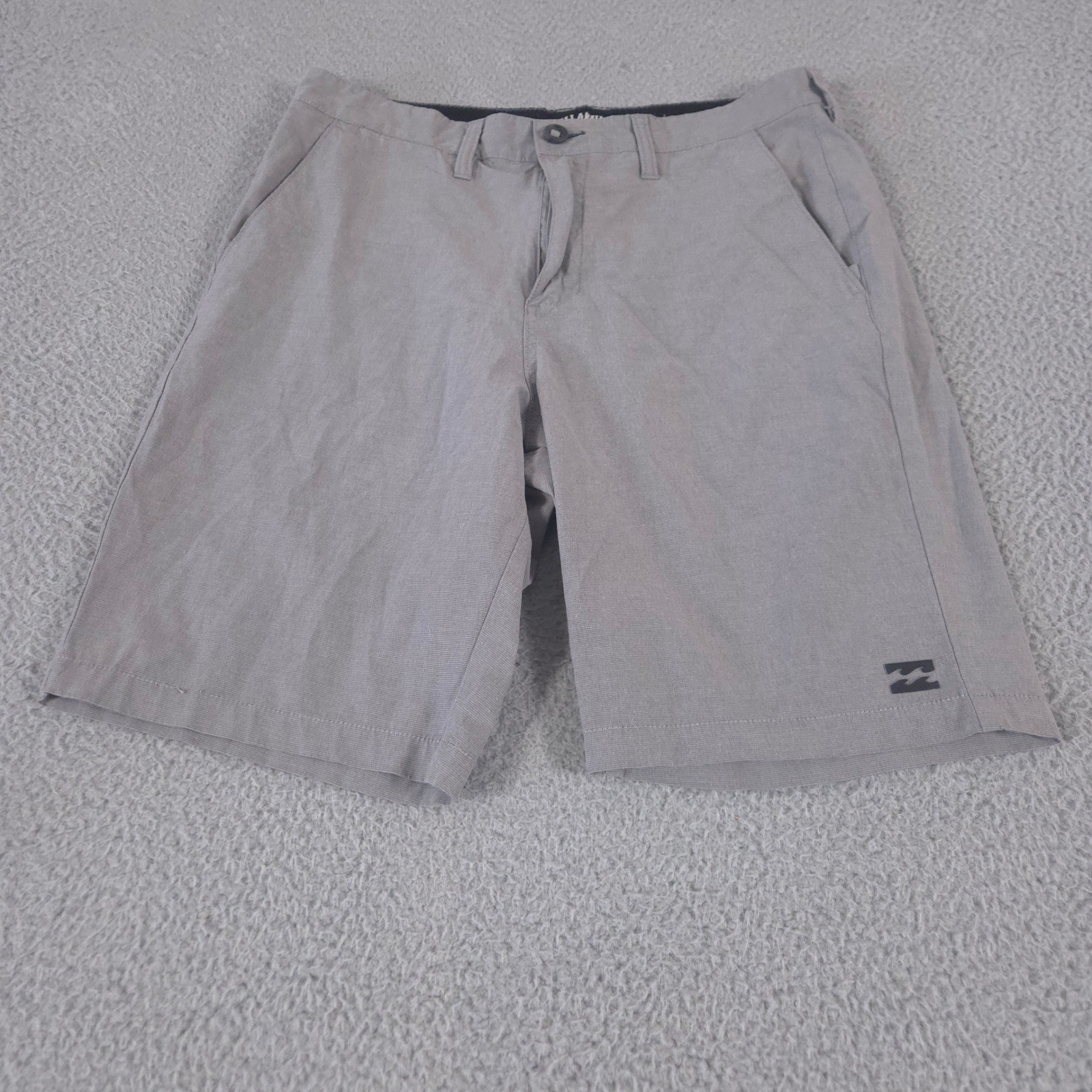 Billabong Shorts Mens 32 Grey Crossfire Submersible Walkshorts Hybrid Stretch 9
