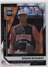 2021 Panini Elite Extra Edition Prime Numbers A 107/170 Edwin Rosario #172 0q3