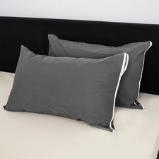 2 pieces of set waterproof breathable pillow cases covers