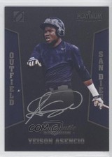 2013 Onyx Platinum Prospects Silver Ink 89/150 Yeison Asencio #PPAU42 Auto 0o9